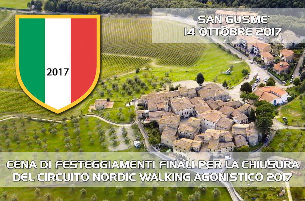Festeggia con noi la chiusura del Circuito Agonisitco 2017