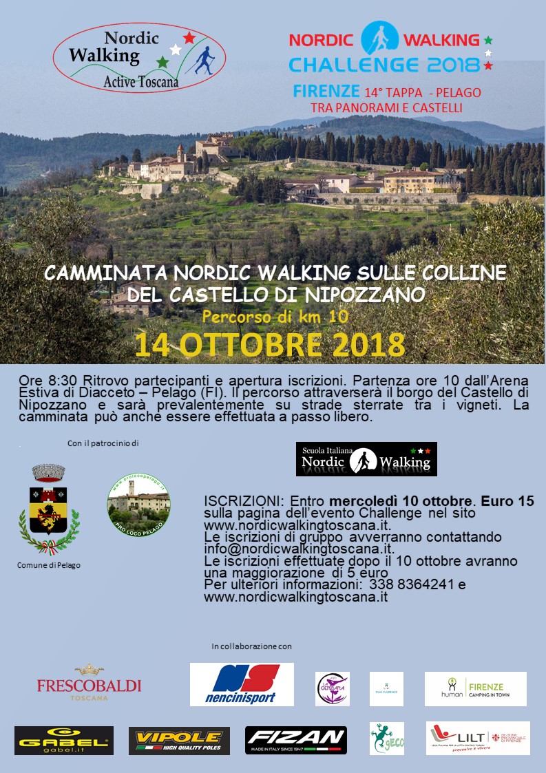 Nordic Walking Challenge – Firenze 2018